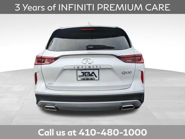 new 2024 INFINITI QX50 car, priced at $44,370