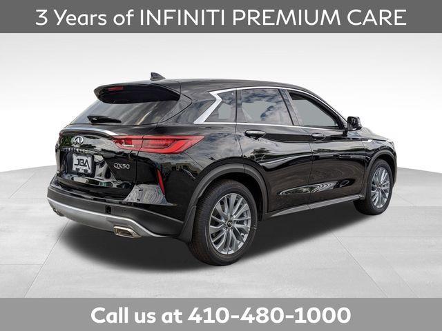 new 2024 INFINITI QX50 car, priced at $40,396