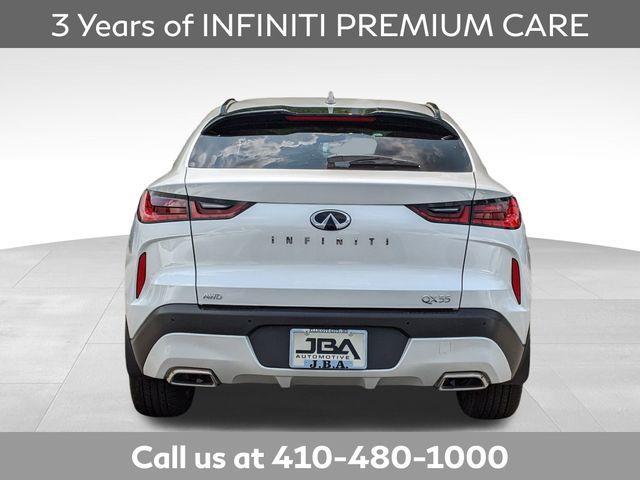 new 2025 INFINITI QX55 car, priced at $59,562