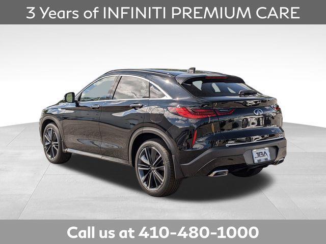 new 2025 INFINITI QX55 car, priced at $50,543