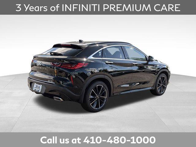 new 2025 INFINITI QX55 car, priced at $50,543