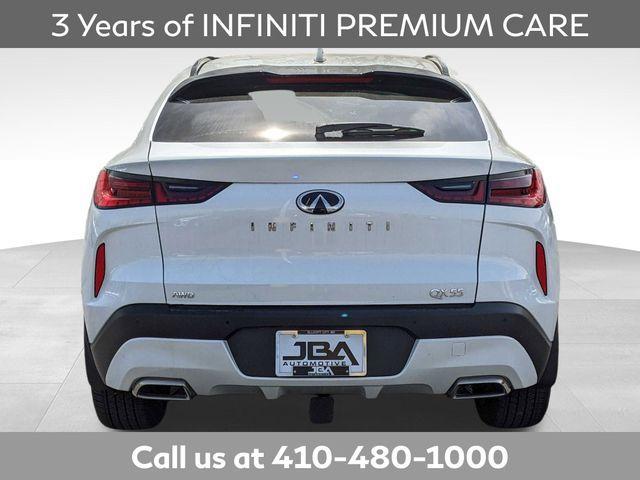 new 2024 INFINITI QX55 car, priced at $47,808