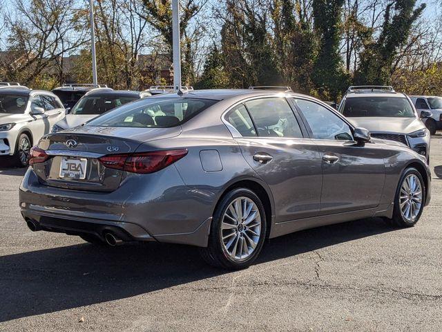 used 2021 INFINITI Q50 car, priced at $26,550