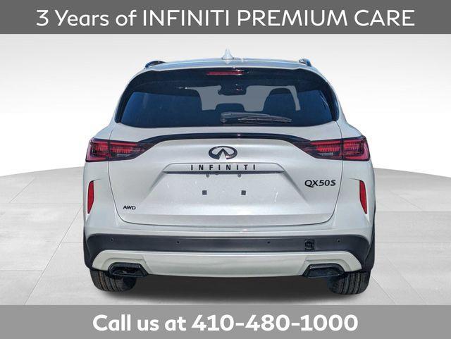 new 2024 INFINITI QX50 car, priced at $49,668