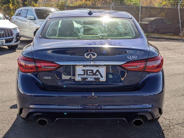 used 2022 INFINITI Q50 car, priced at $26,995