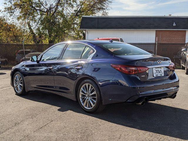 used 2022 INFINITI Q50 car, priced at $26,995