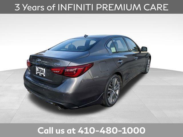 new 2024 INFINITI Q50 car, priced at $48,569