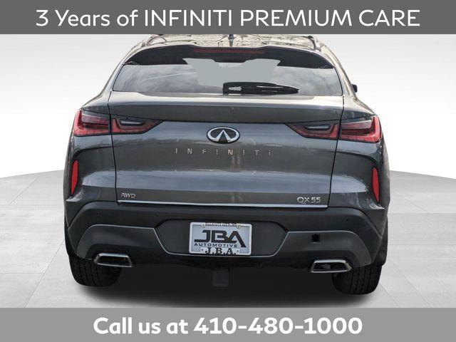 new 2023 INFINITI QX55 car, priced at $44,692