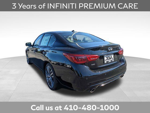 new 2024 INFINITI Q50 car, priced at $48,569