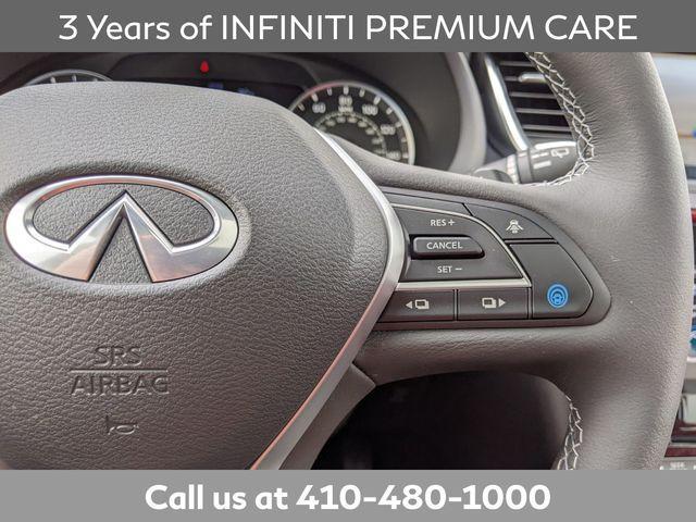 new 2024 INFINITI QX50 car, priced at $50,122