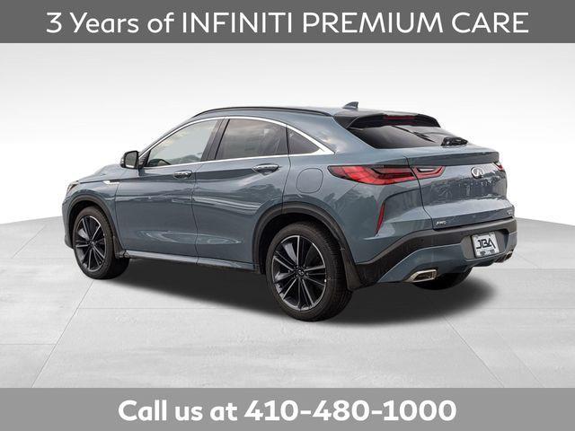 new 2025 INFINITI QX55 car, priced at $48,913