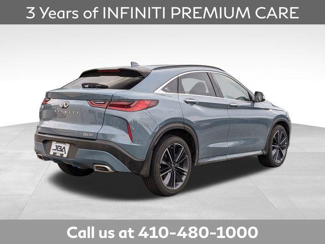 new 2025 INFINITI QX55 car, priced at $48,913