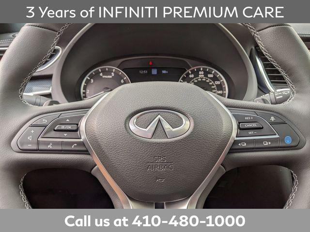 new 2024 INFINITI QX50 car, priced at $50,369