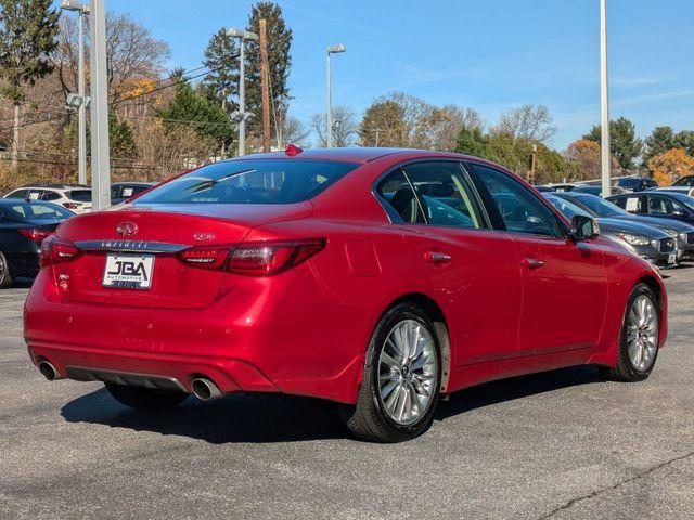 used 2021 INFINITI Q50 car, priced at $25,499