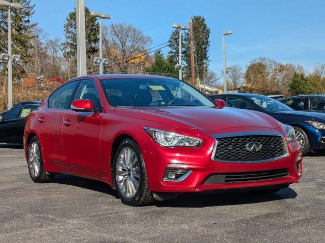 used 2021 INFINITI Q50 car, priced at $25,499