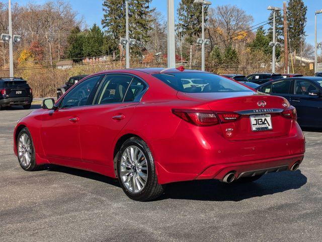 used 2021 INFINITI Q50 car, priced at $25,499