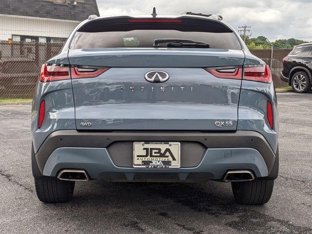 used 2022 INFINITI QX55 car, priced at $30,995