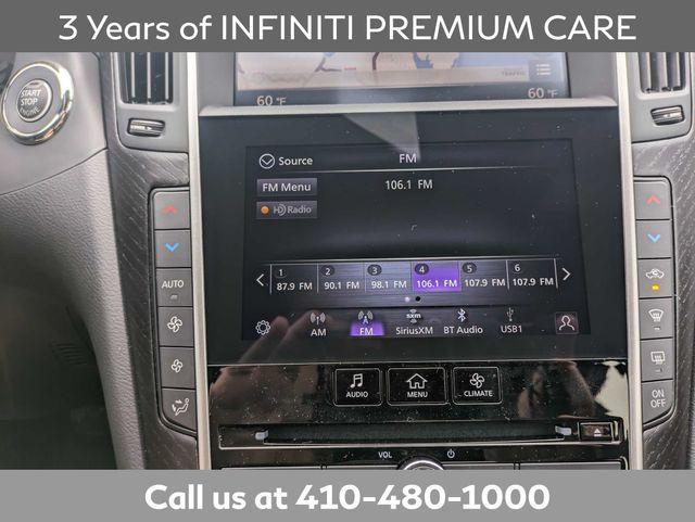 new 2024 INFINITI Q50 car, priced at $52,031