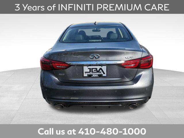 new 2024 INFINITI Q50 car, priced at $42,670