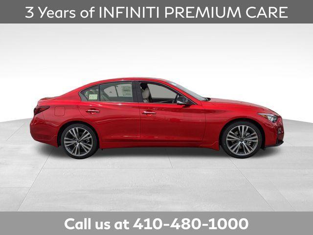 new 2024 INFINITI Q50 car, priced at $49,379