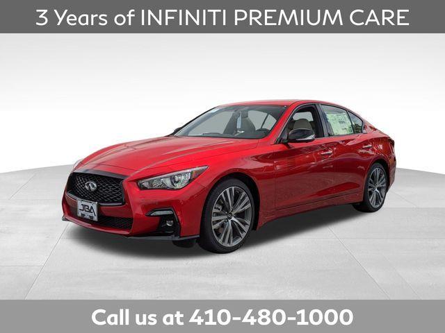 new 2024 INFINITI Q50 car, priced at $49,379