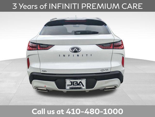 new 2024 INFINITI QX55 car, priced at $47,403