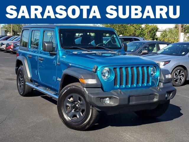 used 2020 Jeep Wrangler Unlimited car, priced at $25,794