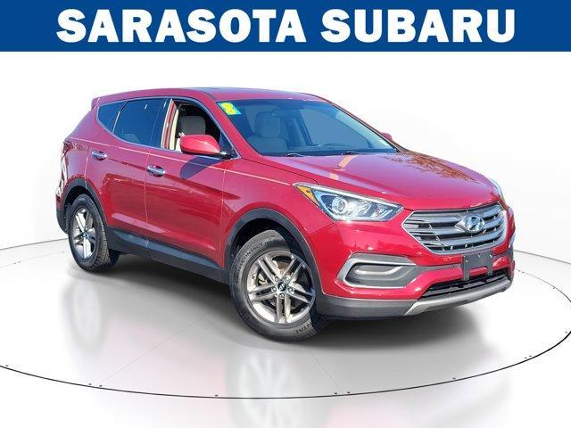 used 2018 Hyundai Santa Fe Sport car, priced at $13,990