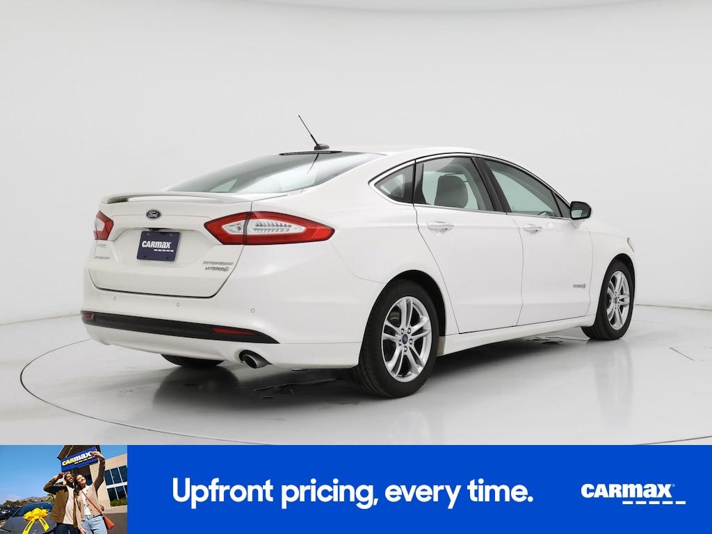 used 2016 Ford Fusion Hybrid car, priced at $14,998