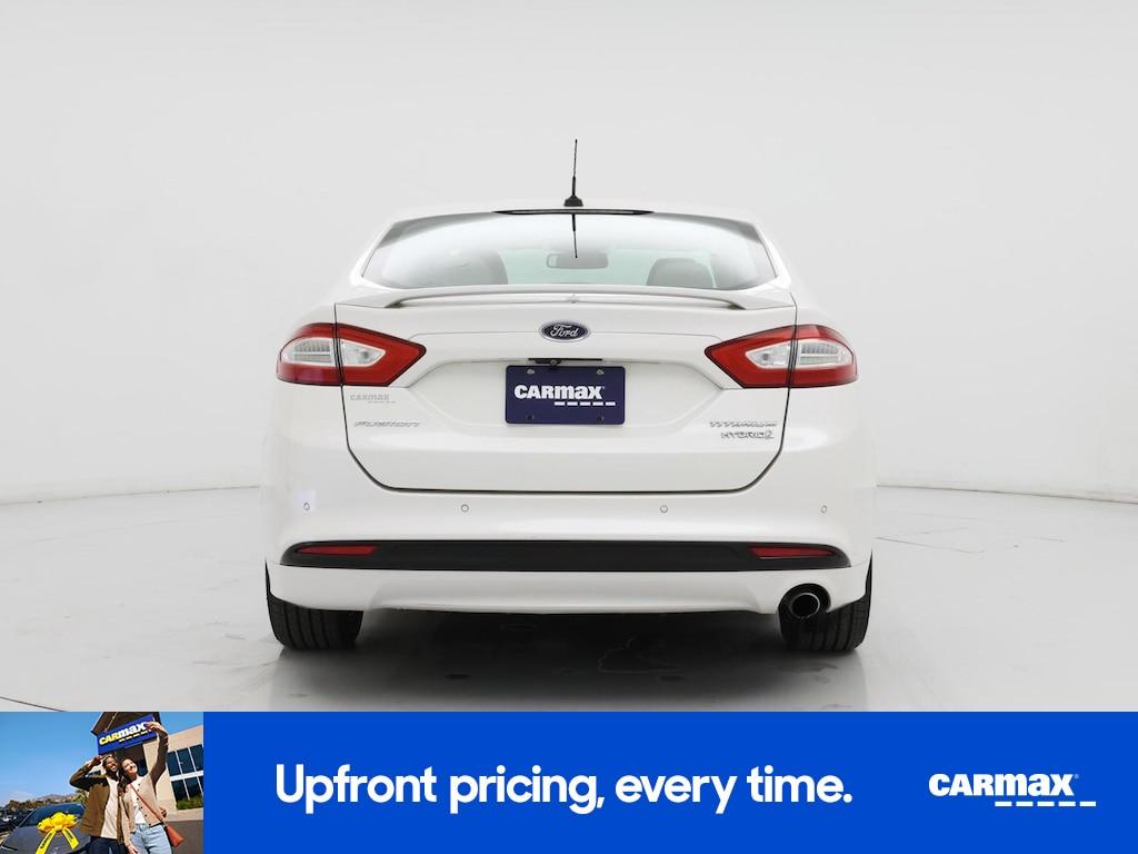 used 2016 Ford Fusion Hybrid car, priced at $14,998
