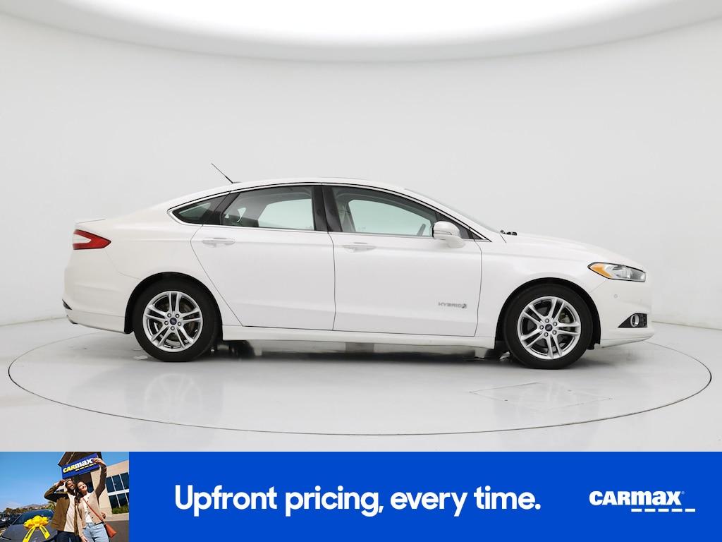 used 2016 Ford Fusion Hybrid car, priced at $14,998