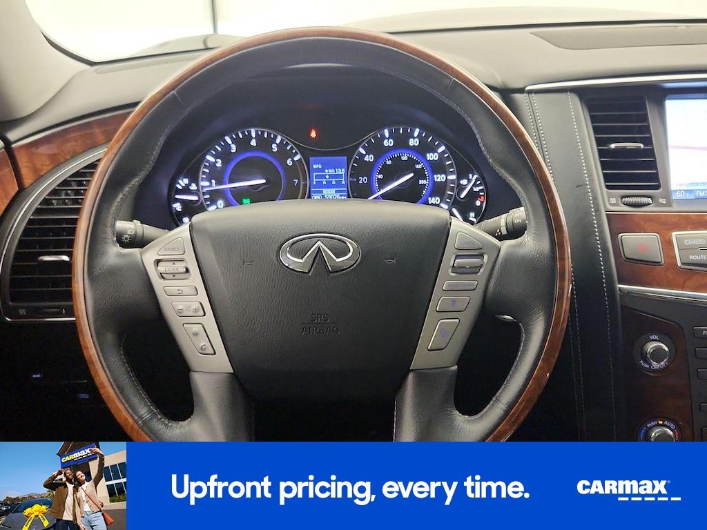 used 2017 INFINITI QX80 car, priced at $28,998