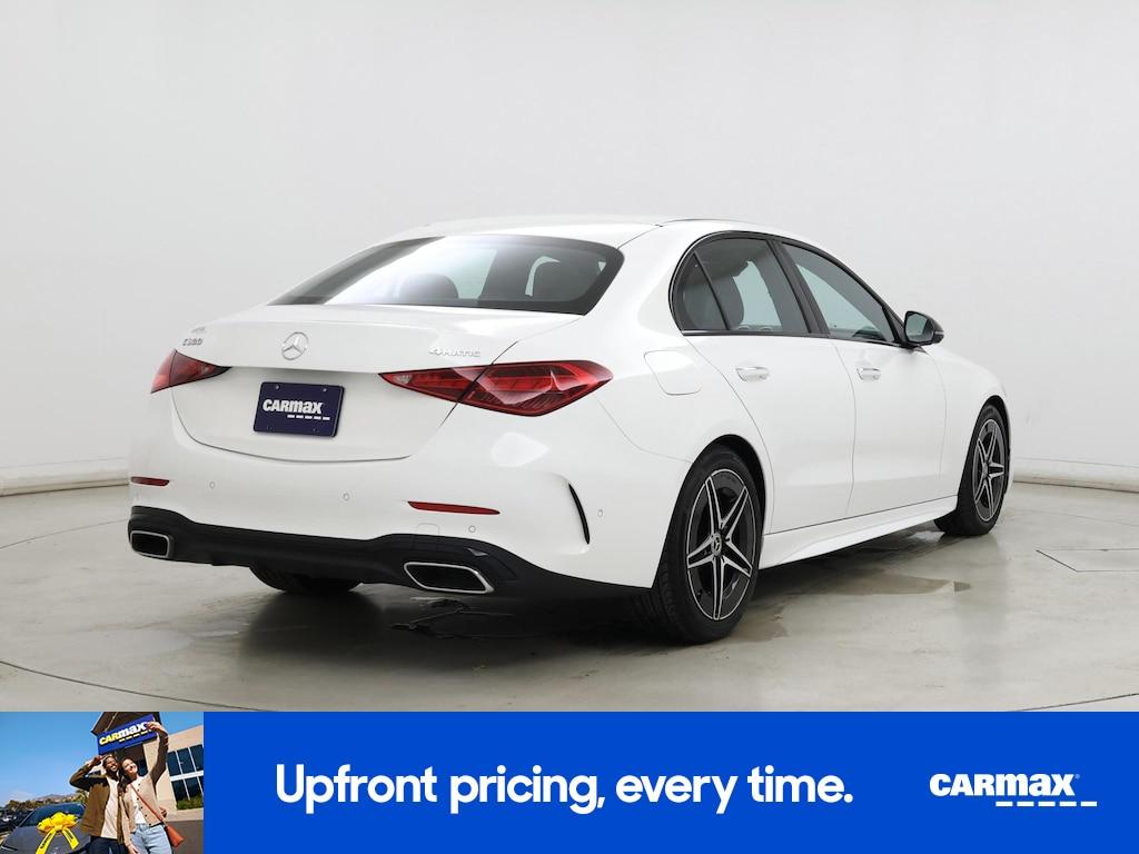 used 2023 Mercedes-Benz C-Class car, priced at $39,998