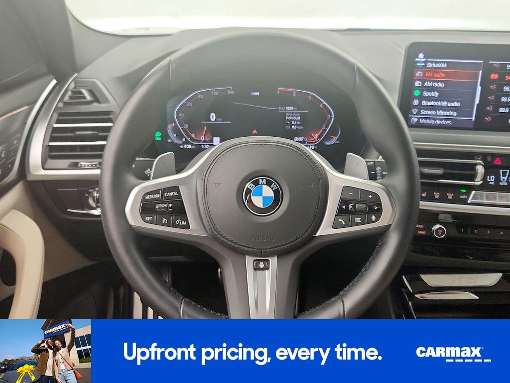 used 2022 BMW X3 car, priced at $38,998