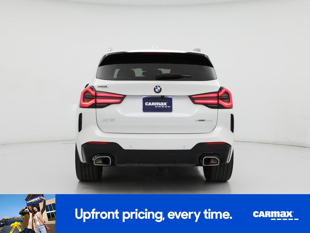 used 2022 BMW X3 car, priced at $38,998
