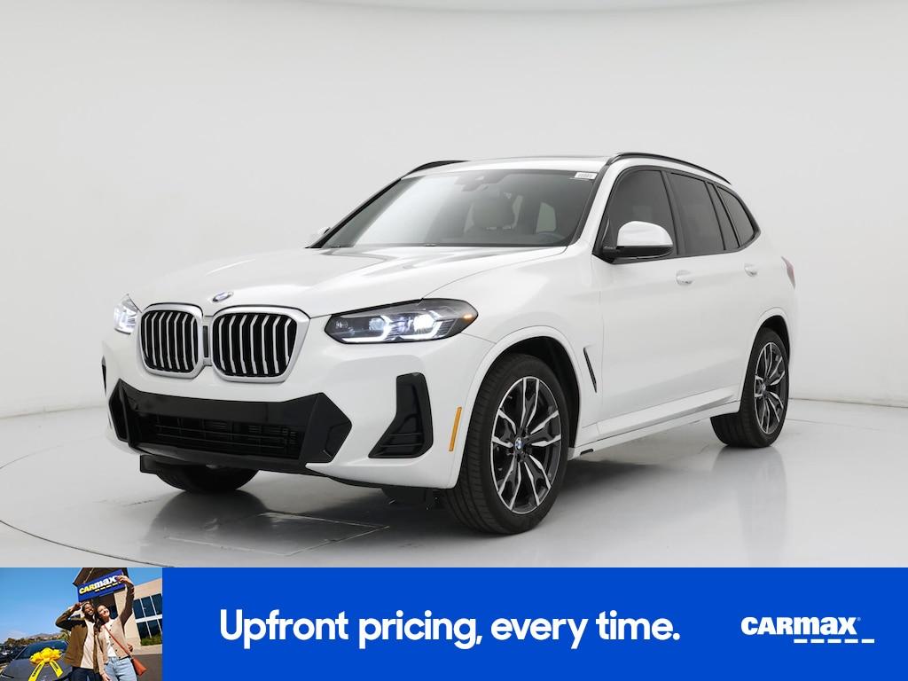 used 2022 BMW X3 car, priced at $38,998