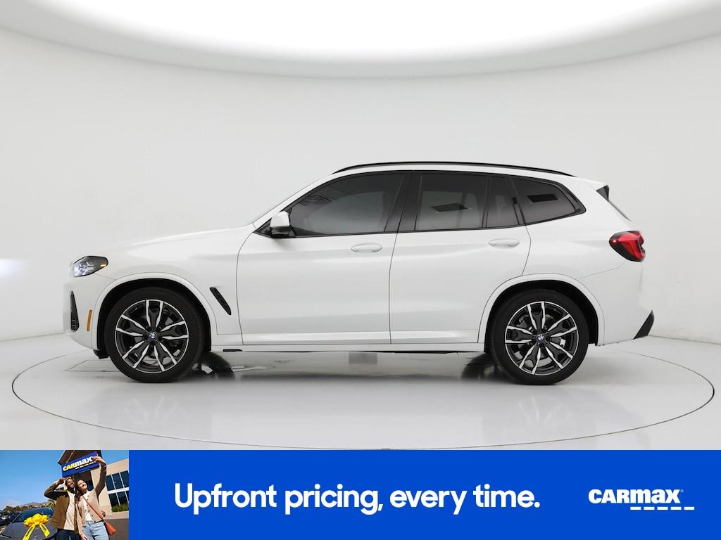used 2022 BMW X3 car, priced at $38,998