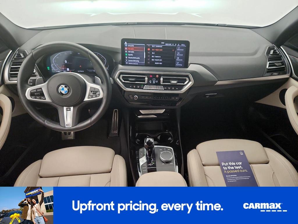 used 2022 BMW X3 car, priced at $38,998