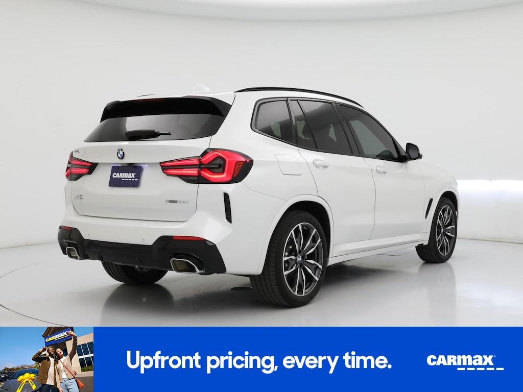 used 2022 BMW X3 car, priced at $38,998