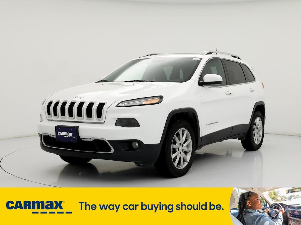 used 2017 Jeep Cherokee car, priced at $19,998