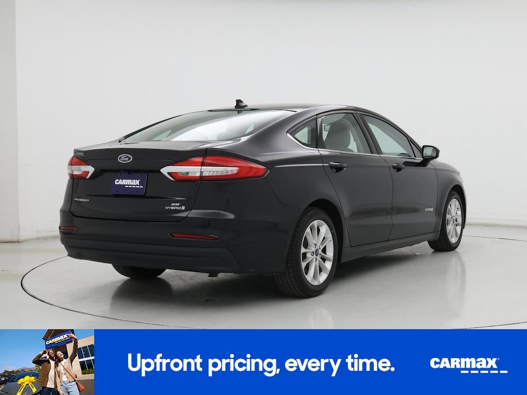 used 2019 Ford Fusion Hybrid car, priced at $17,998
