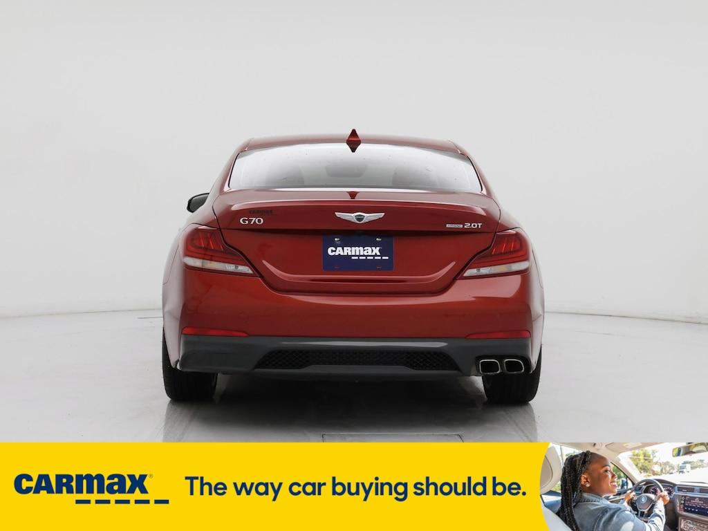 used 2021 Genesis G70 car, priced at $26,998