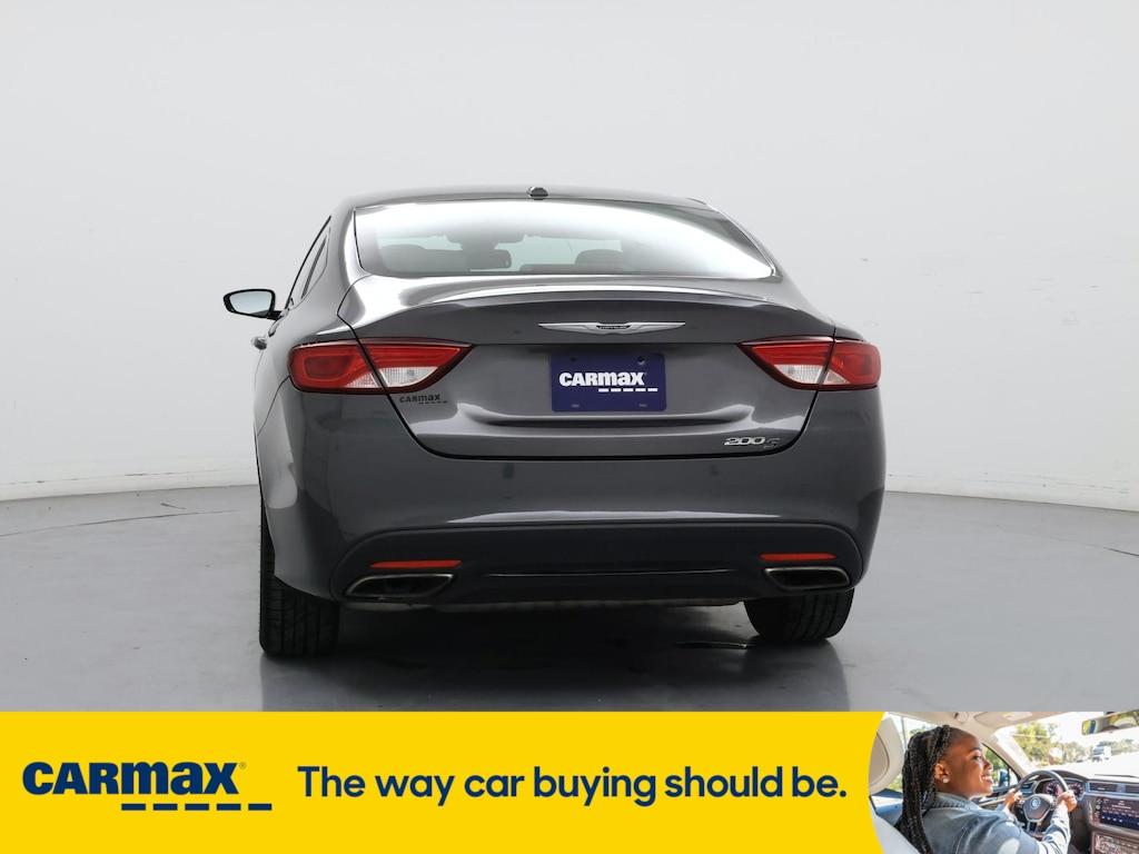 used 2015 Chrysler 200 car, priced at $13,998