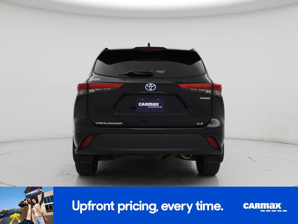 used 2021 Toyota Highlander Hybrid car, priced at $35,998