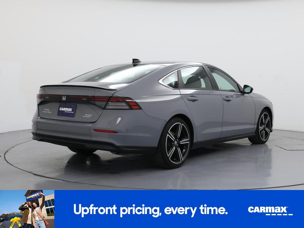used 2023 Honda Accord Hybrid car, priced at $28,998