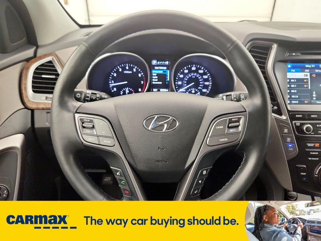 used 2017 Hyundai Santa Fe car, priced at $24,998