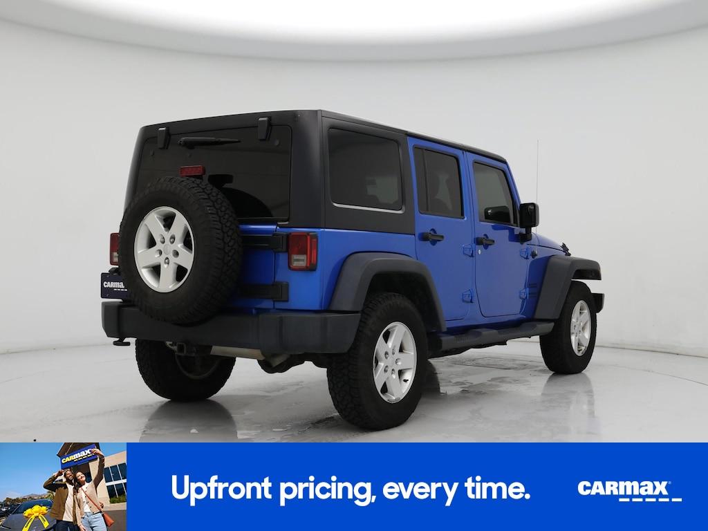 used 2015 Jeep Wrangler car, priced at $19,998