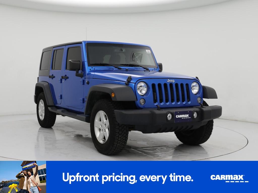 used 2015 Jeep Wrangler car, priced at $19,998