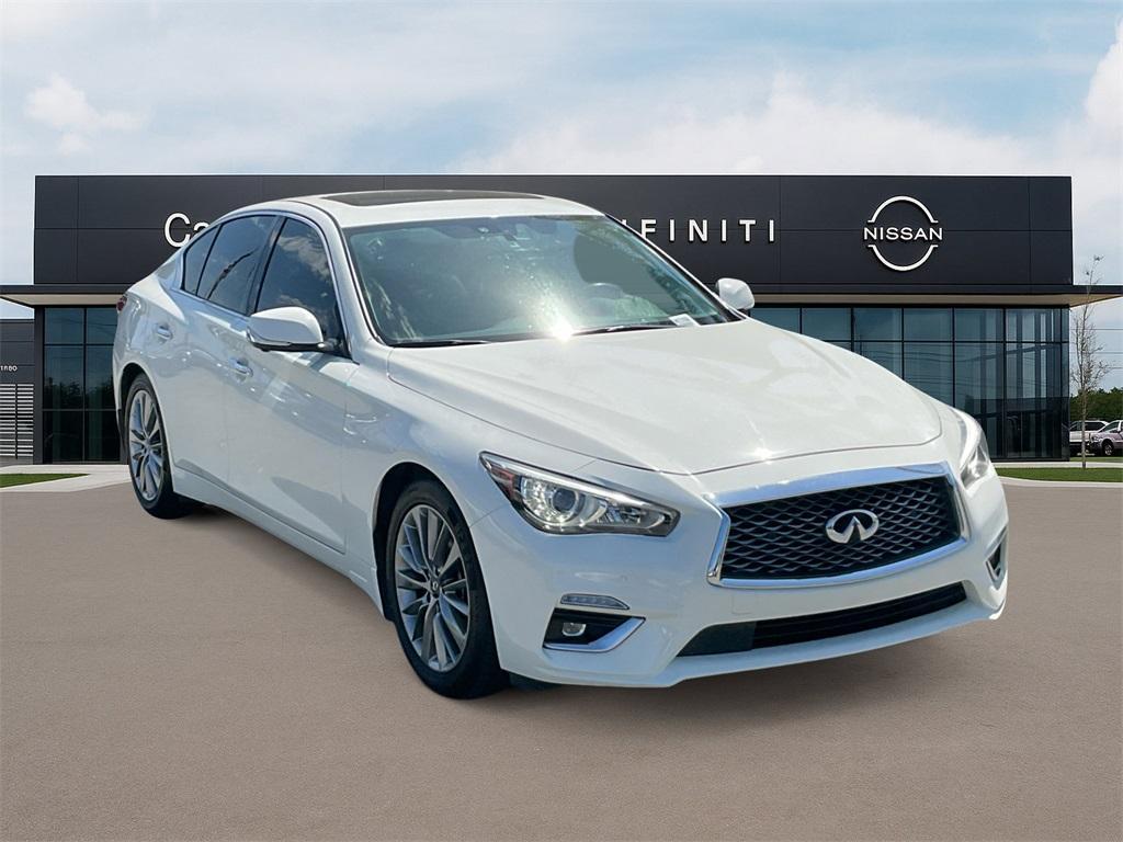 used 2022 INFINITI Q50 car, priced at $27,800