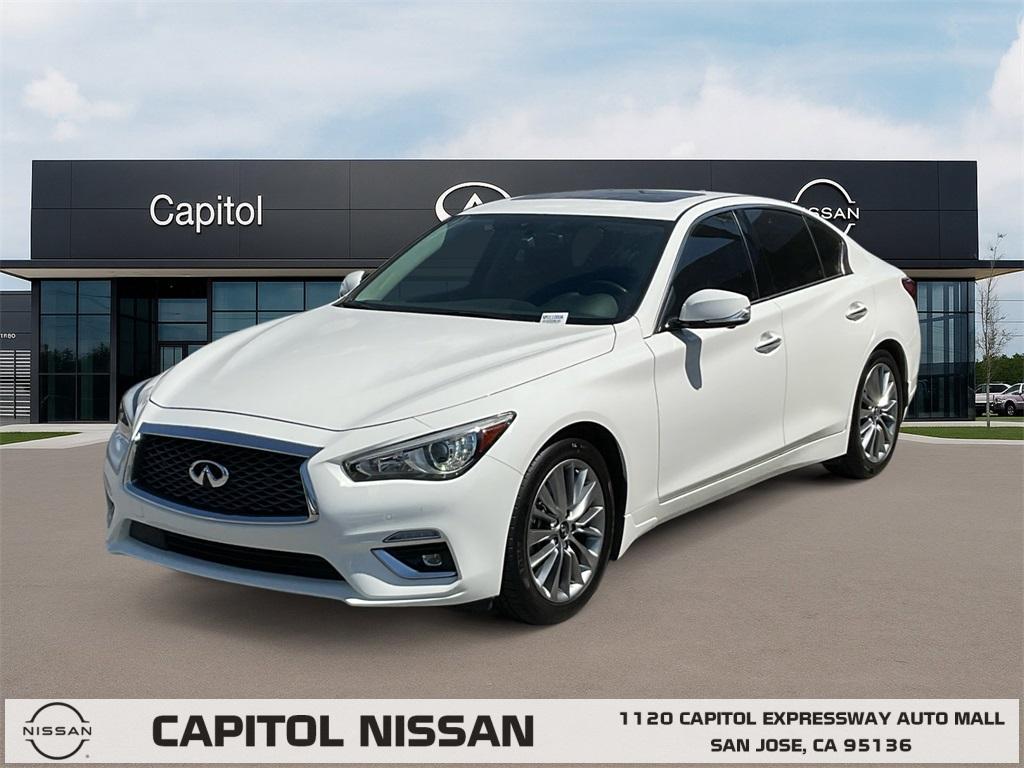 used 2022 INFINITI Q50 car, priced at $27,800